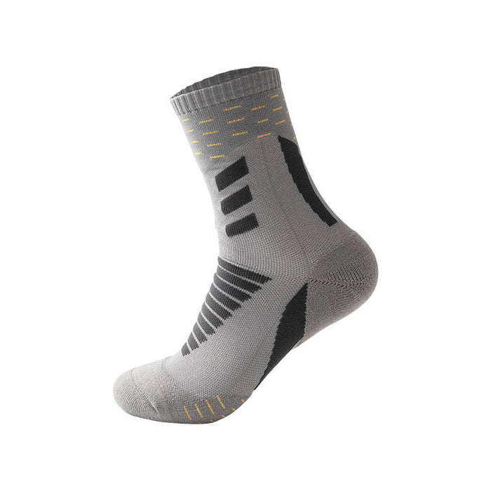Breathable Sweat-Wicking Towel Bottom Sports Socks