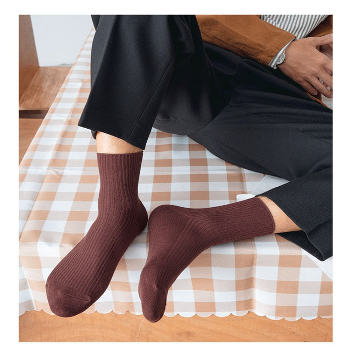 Casual Vertical Pattern Socks