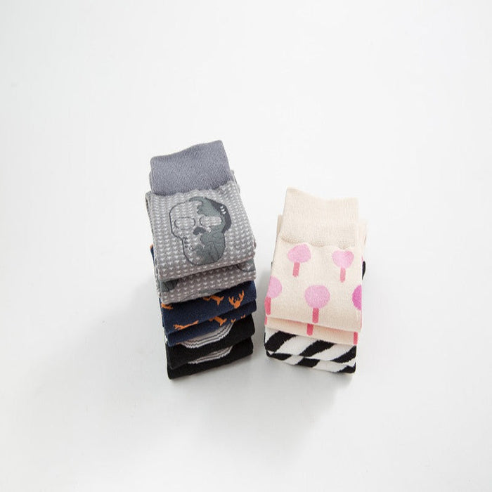 Cotton Casual Business Crew Socks
