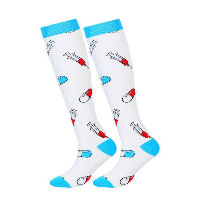 Sports Compression Socks - Seven Pairs