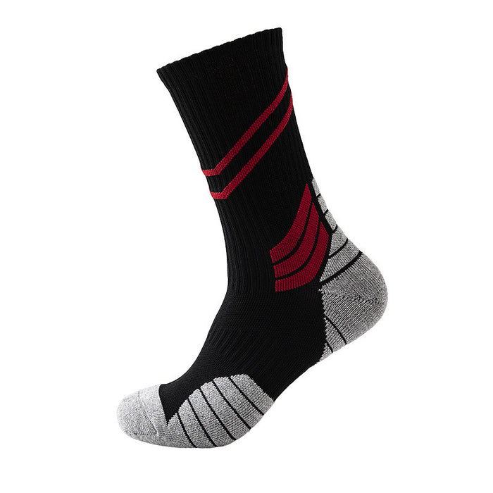 7 Pair Striped Sport Socks
