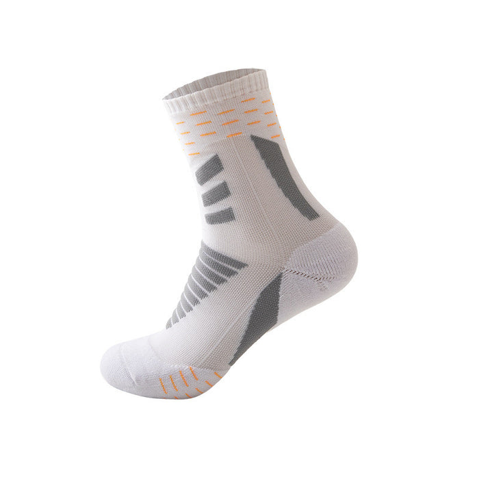 Breathable Sweat-Wicking Towel Bottom Sports Socks
