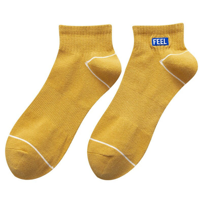 Summer Thin Sweat-Absorbent Cotton Socks