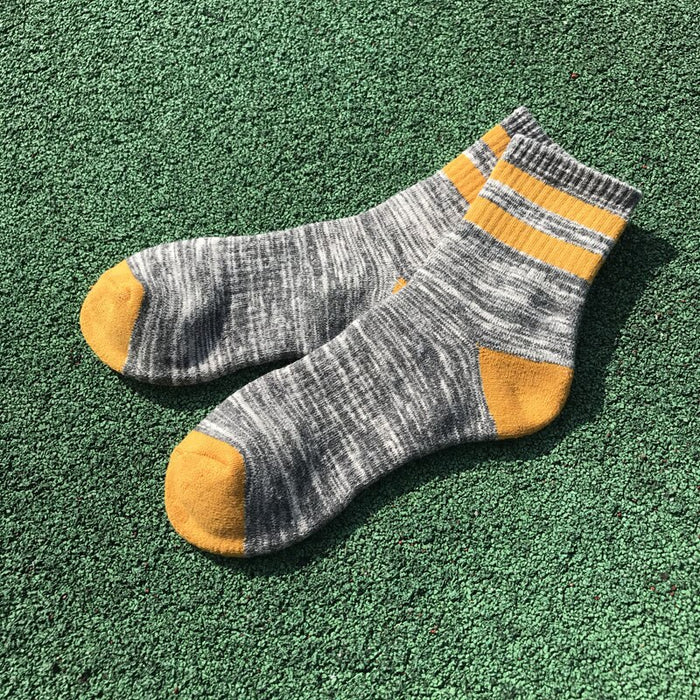 5 Pair Warm Cotton Hiking Socks