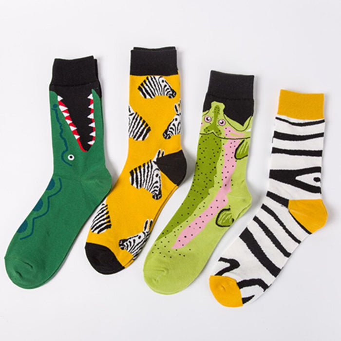Colorful Animal Pattern Long Socks