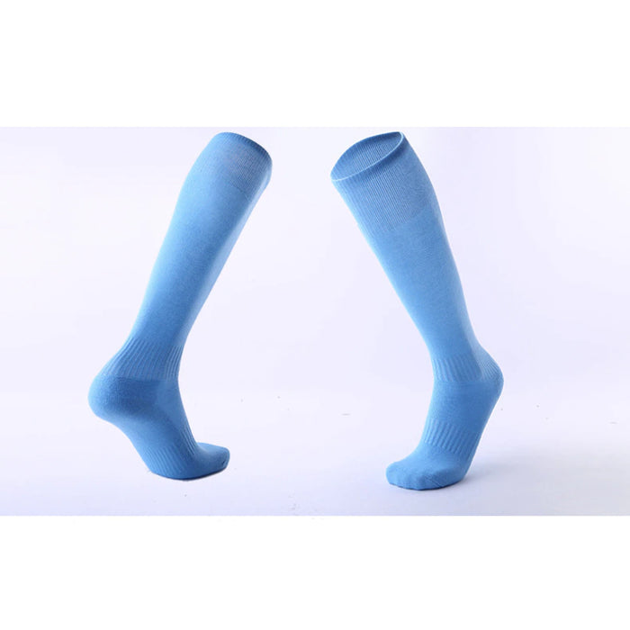 Solid Color Towel Socks For Men & Women