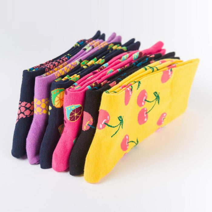 Colorful Fruit Socks