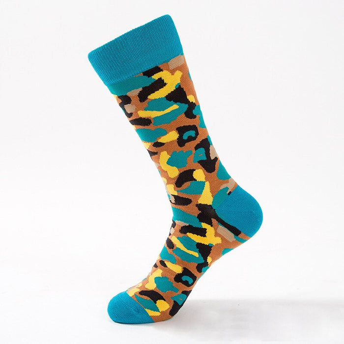 Military Camouflage Striped Socks