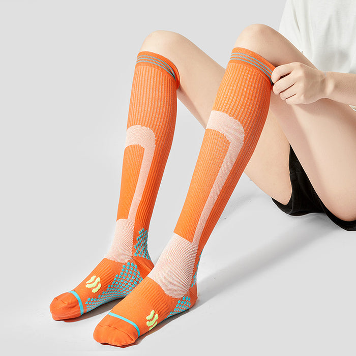 Muscle Energy Compression Socks High Tube Fitness Sports Socks