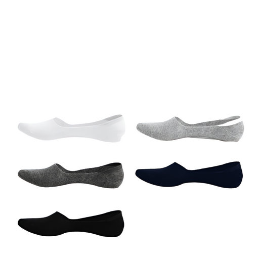 5 Pairs Cotton Casual Breathable Socks - Sockz