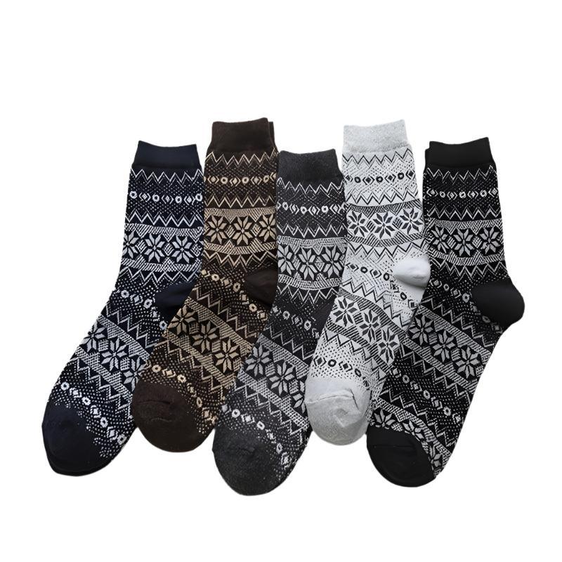 5 Pairs Winter Wool Socks - Sockz