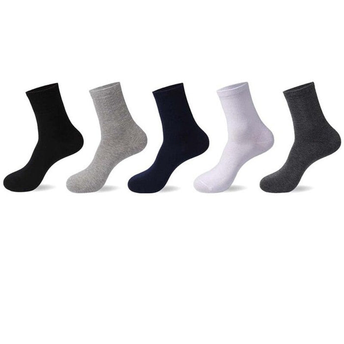 5 Pairs High Quality Cotton Long Socks