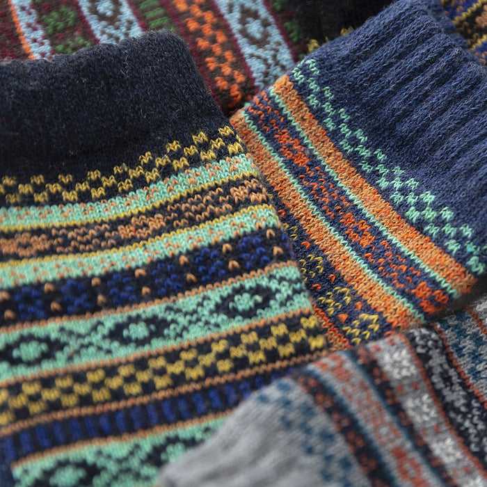 5 Pairs Of Rabbit Wool Socks