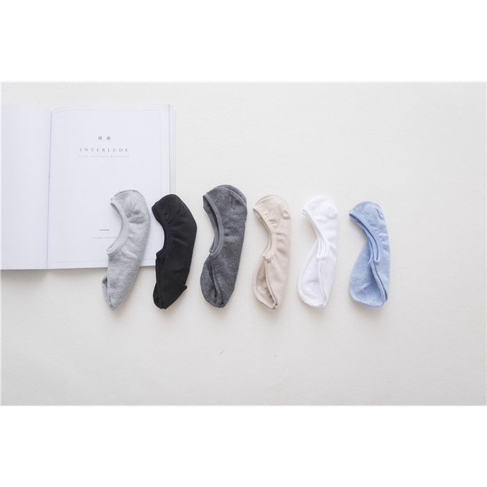 Unisex Casual Cotton Invisible Socks
