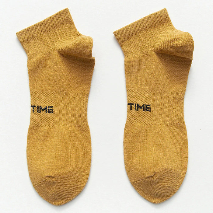 Simple Design Sweat-Absorbing Summer Thin Socks