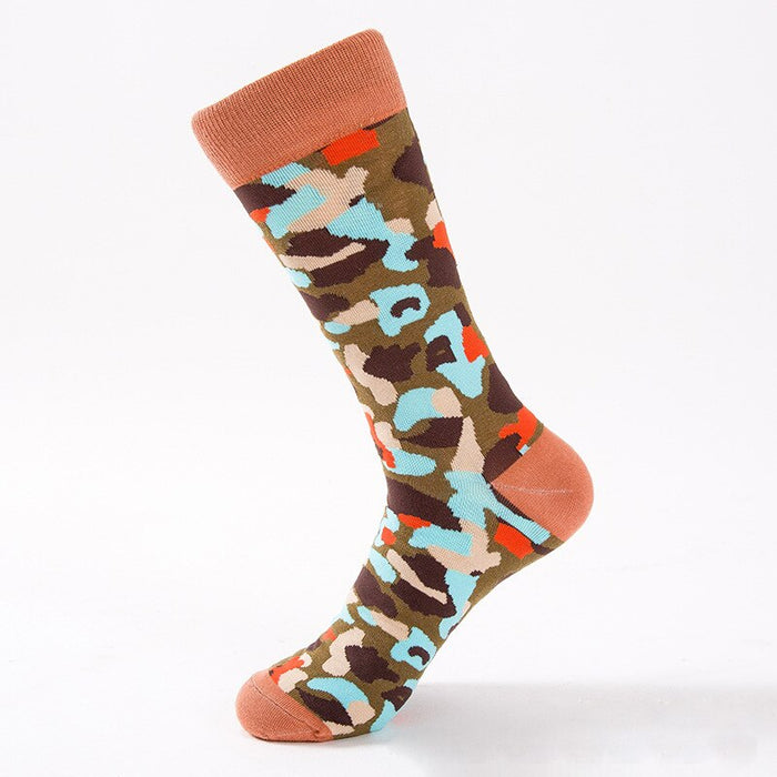 Military Camouflage Striped Socks