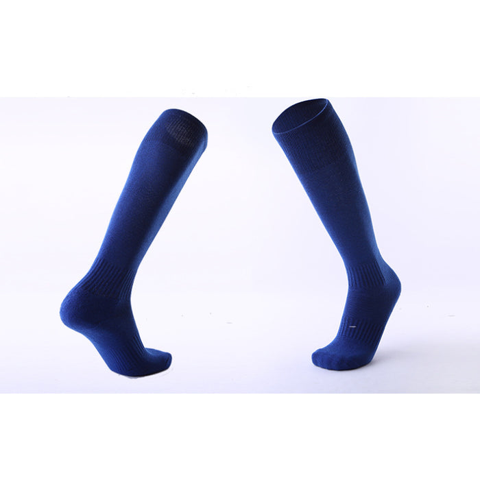 Solid Color Towel Socks For Men & Women