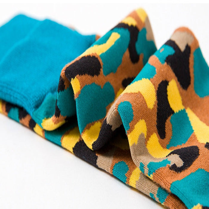 Military Camouflage Striped Socks