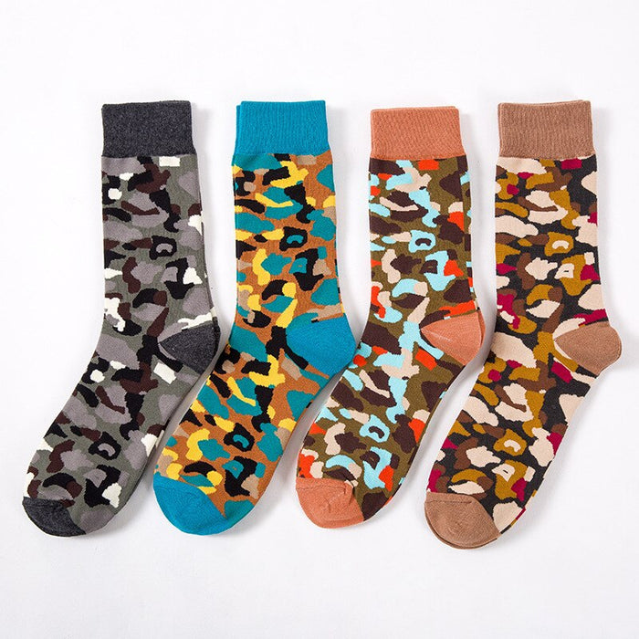 Military Camouflage Striped Socks