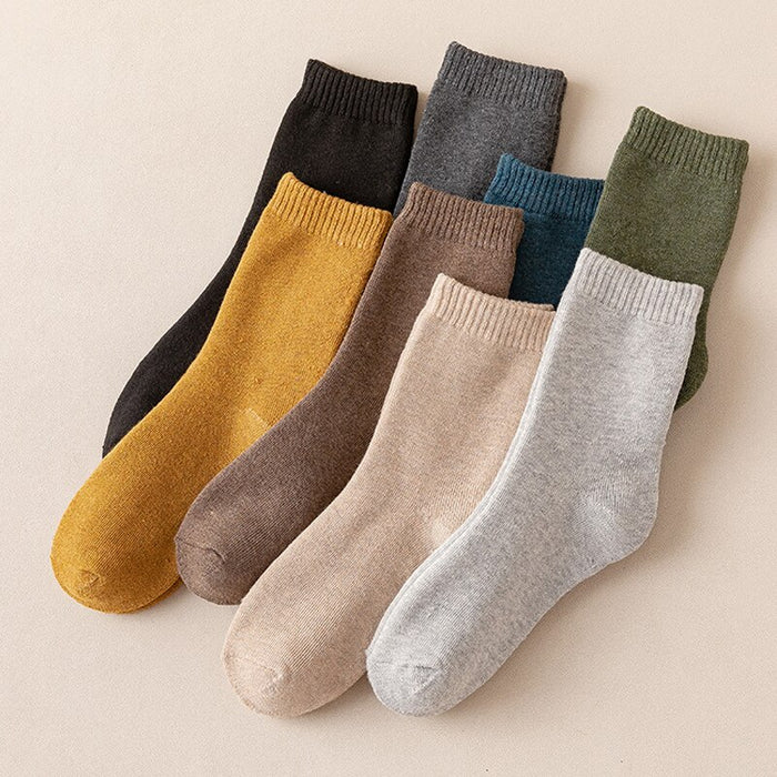 8 Pairs Cotton Thicken Warm Socks