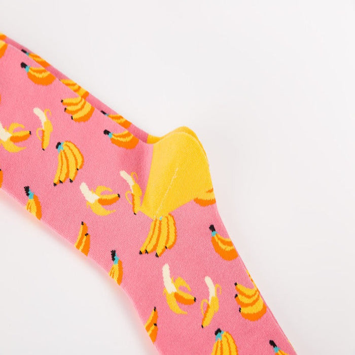 Colorful Fruit Pattern Long Casual Socks
