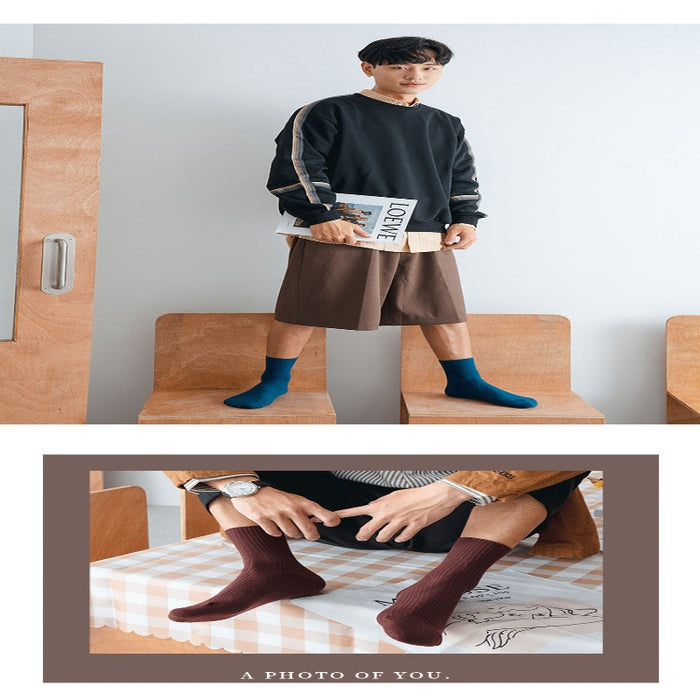Casual Vertical Pattern Socks
