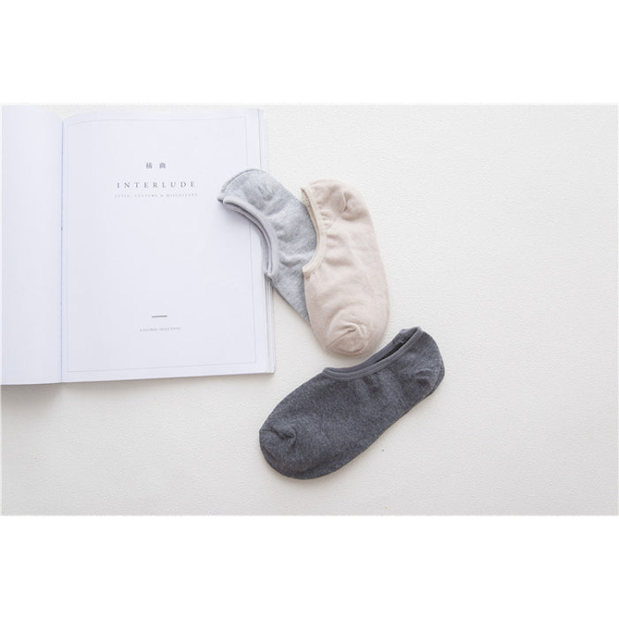 Unisex Casual Cotton Invisible Socks