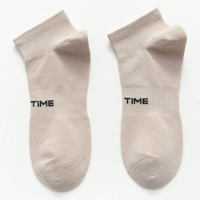 Simple Design Sweat-Absorbing Summer Thin Socks