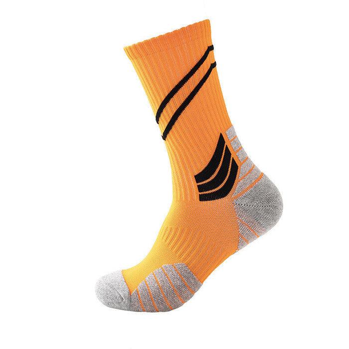 7 Pair Striped Sport Socks