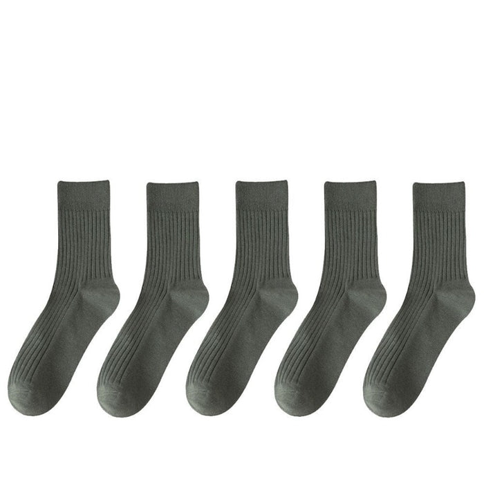 Cotton Stripes Casual Socks