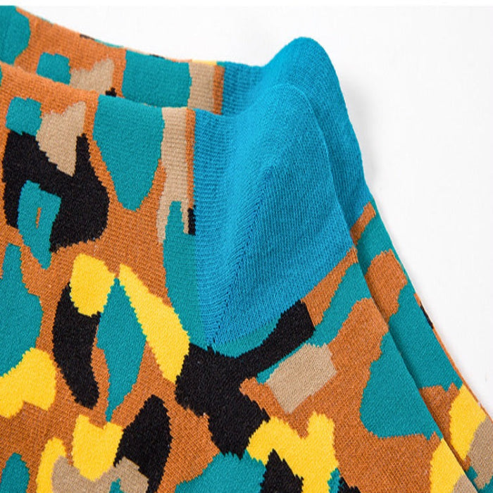Military Camouflage Striped Socks