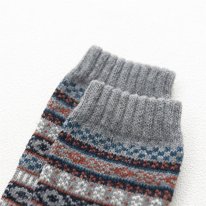5 Pairs Of Rabbit Wool Socks