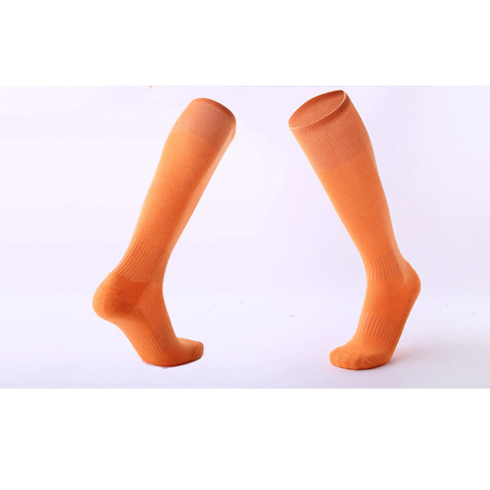 Solid Color Towel Socks For Men & Women