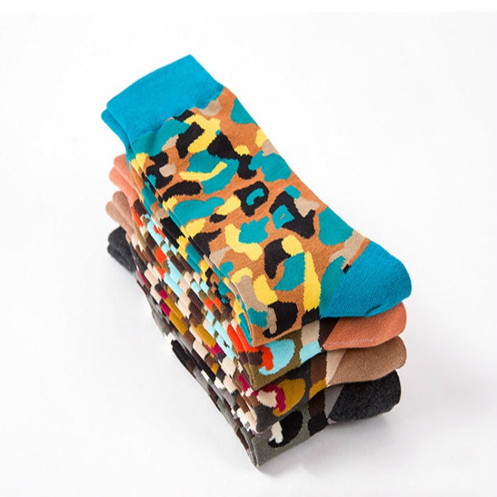 Military Camouflage Striped Socks