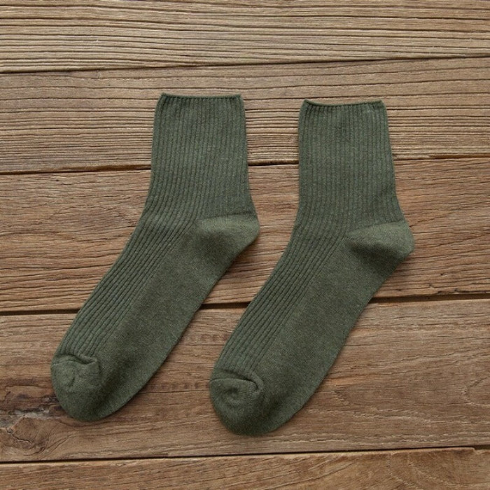 Casual Vertical Pattern Socks