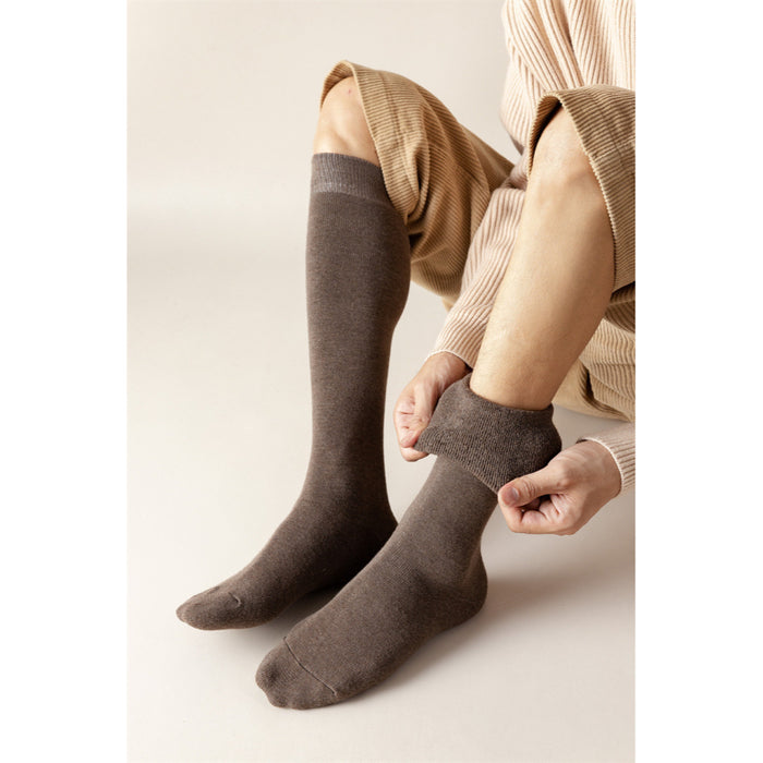 Solid Color Terry Unisex Socks