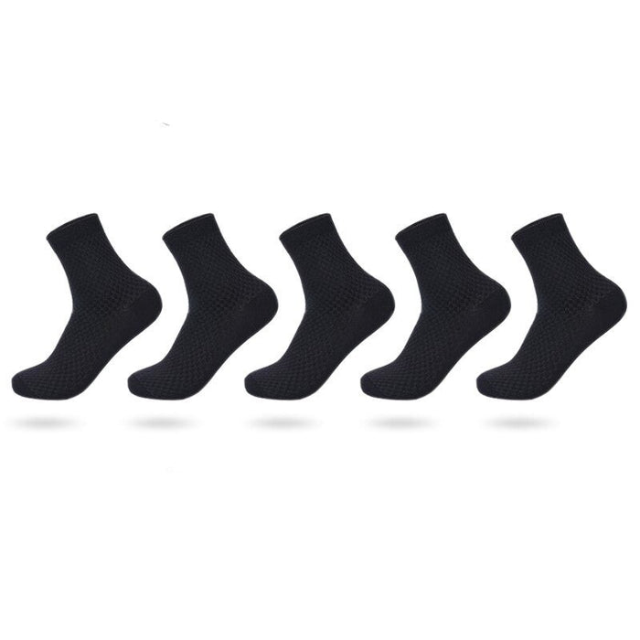 5 Pairs Of Bamboo Fiber Socks