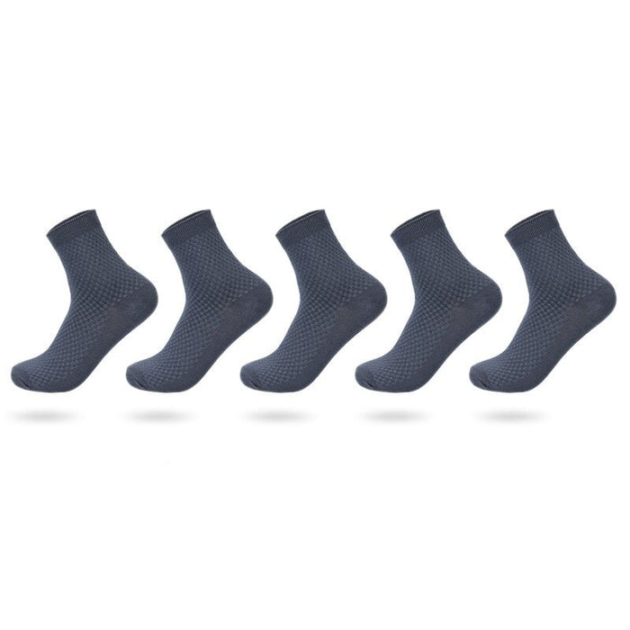 5 Pairs Of Bamboo Fiber Socks