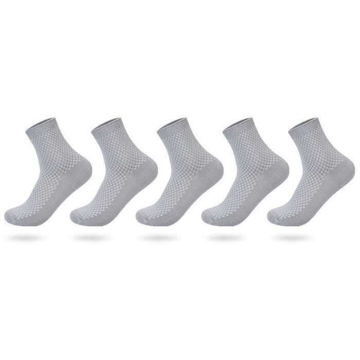 5 Pairs Of Bamboo Fiber Socks