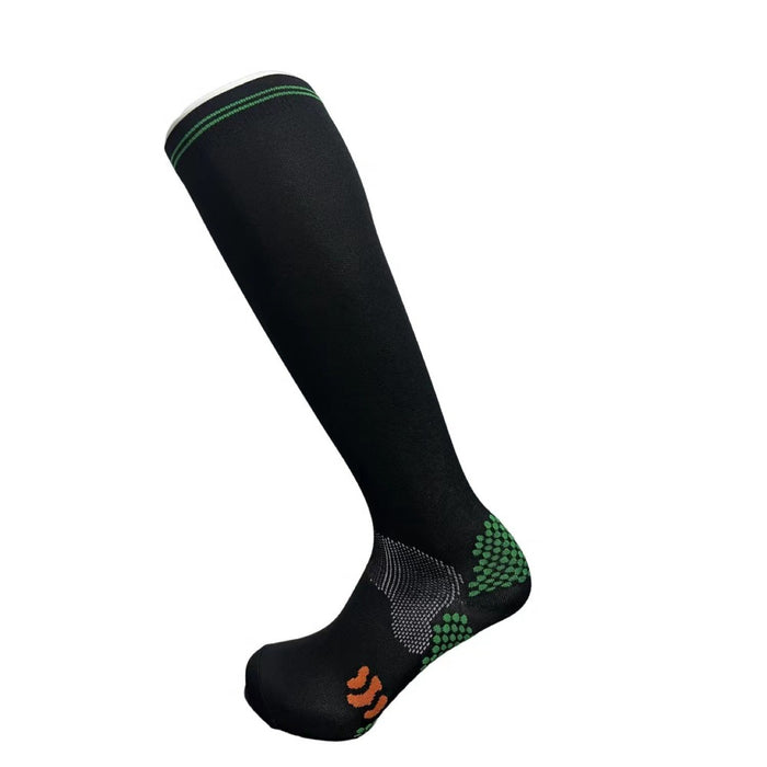 Running Pressure Sports Socks European And American Elastic Football Socks Long Tube Muscle Socks - Six Pairs