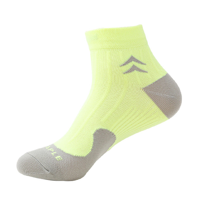 Multicolor Adult Fitness Socks Simple Socks - Six Pairs