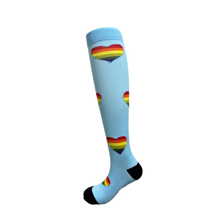 Long Tube Running Compression Socks（7 pairs)