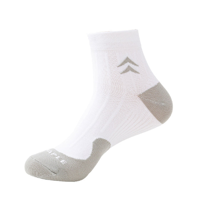 Multicolor Adult Fitness Socks Simple Socks - Six Pairs