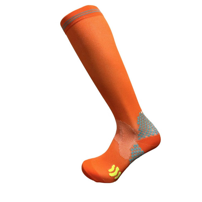 Running Pressure Sports Socks European And American Elastic Football Socks Long Tube Muscle Socks - Six Pairs