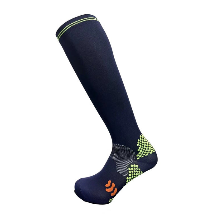 Running Pressure Sports Socks European And American Elastic Football Socks Long Tube Muscle Socks - Six Pairs
