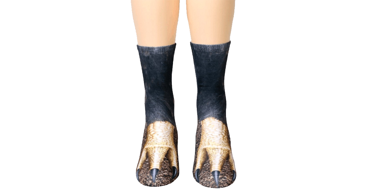 Animal Feet Printed Sock (5-Pack)