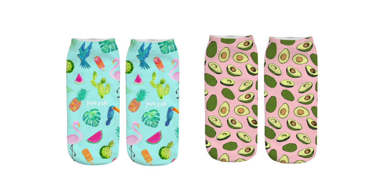 Funny Fruit Socks (5 Pack)
