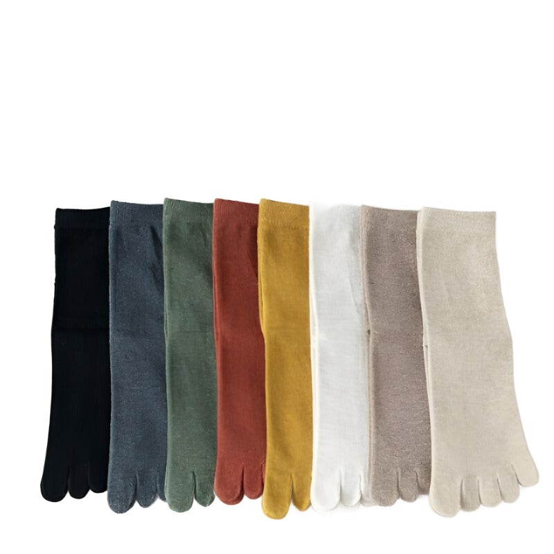 Cotton Colorful Five Fingers Sock - Sockz