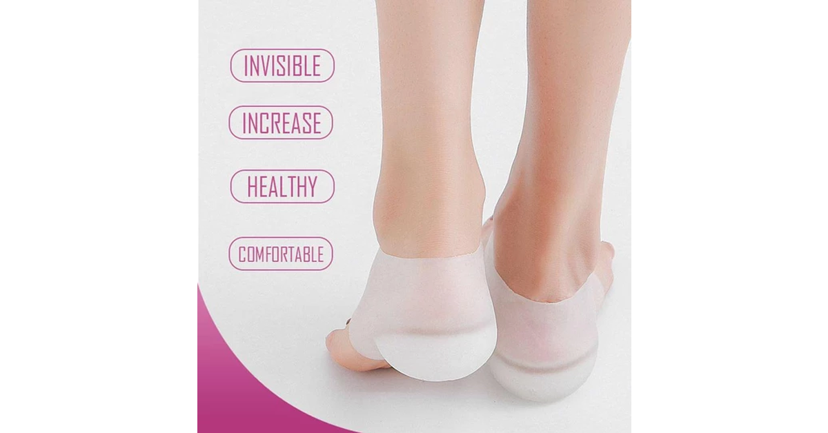 Height Increased Transparent Insoles