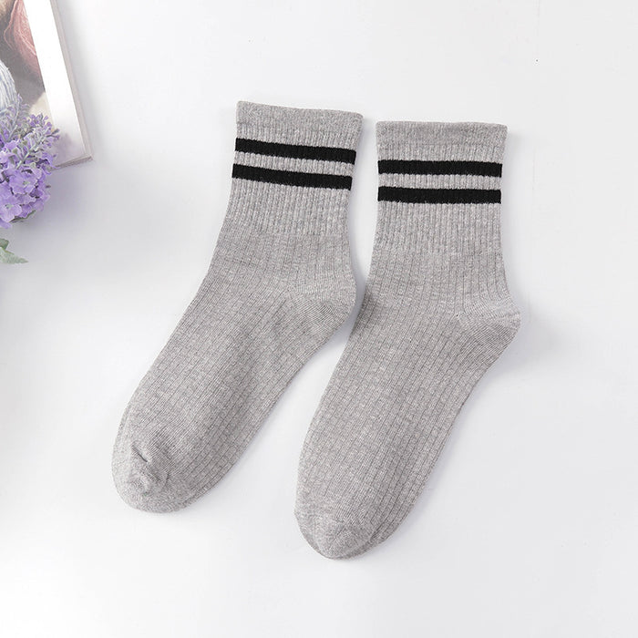 The Unisex Double Line Compression Socks